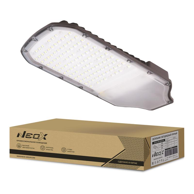 Светильник уличный сд ДКУ-03 120Вт 5000К 13200Лм 110лм/Вт линзованный IP65 NEOX