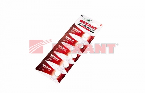 Литиевые батарейки CR1225 5 шт. 3 V 48 mAh блистер Литиевые батарейки CR1225 5 шт. 3 V 48 mAh блистер